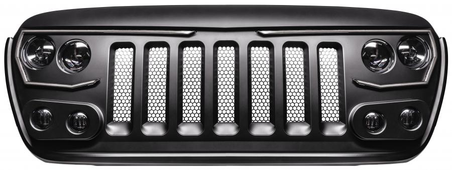 Детали создания Jeep Wrangler Sahara by Oracle Lighting 2019 года  (фото 8 из 9)